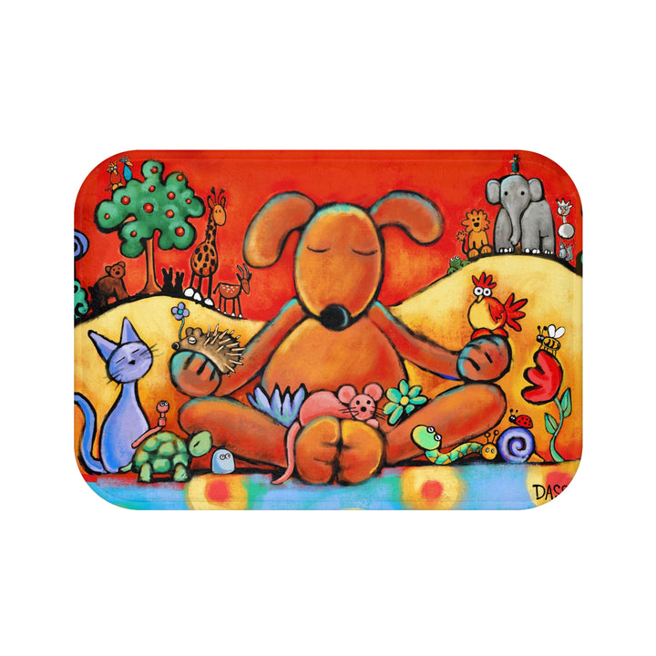 Doggie Lama | Plush Bath Mat