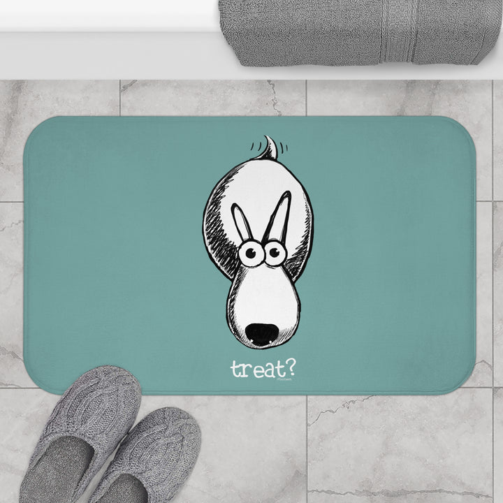 Treat? Dog Bath Mat