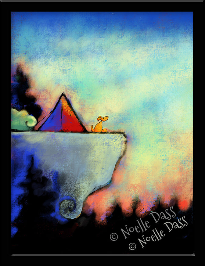 Bliss Paper / 6x8 / Framed