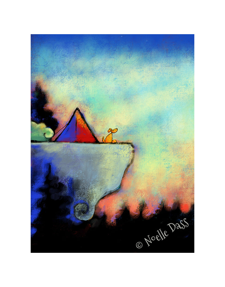 Bliss Paper / 11x14 with white border/image is 8x10 / Unframed