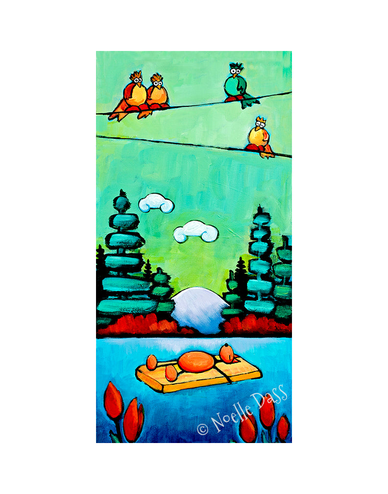 It doesn't get any better than this! Paper / 11x14 white border/Image is 5.5x11 / Unframed