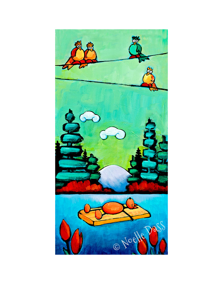 It doesn't get any better than this! Paper / 11x14 white border/Image is 5.5x11 / Unframed