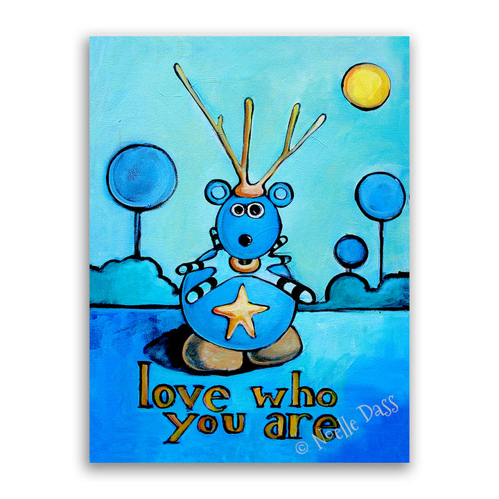 Love Who You Are Canvas / 11x14 / Unframed