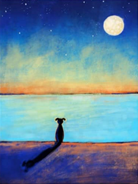 Custom digital paintings with your pets | printed on canvas | ready to hang | Free shipping