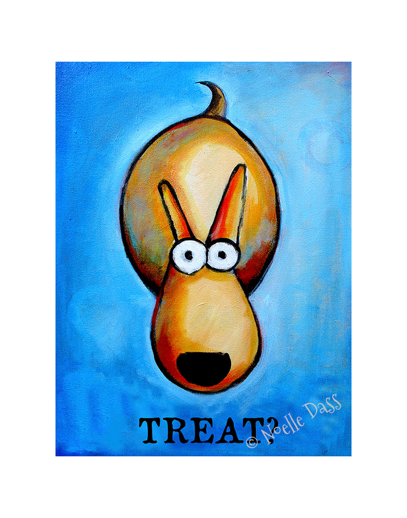 Treat?! Dog art