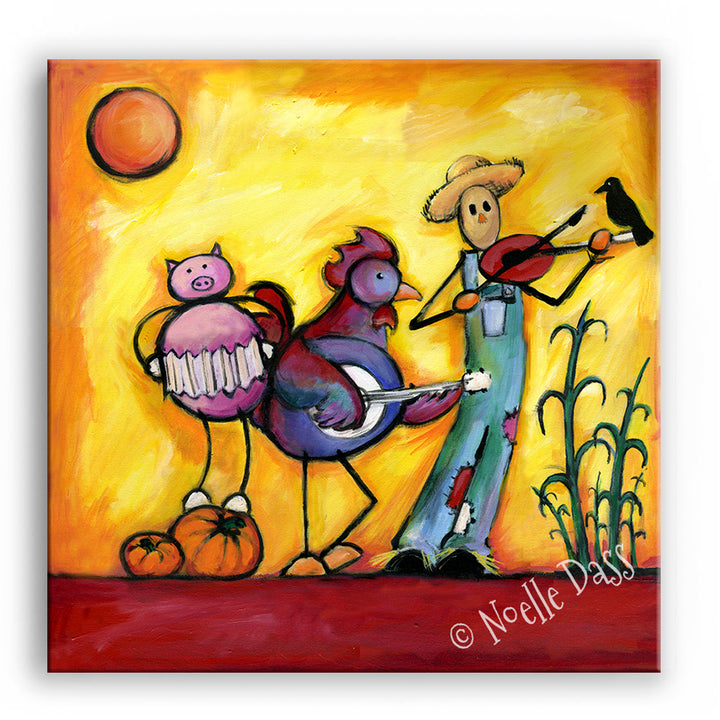 Fall Celebration Canvas / 30x30 / Unframed