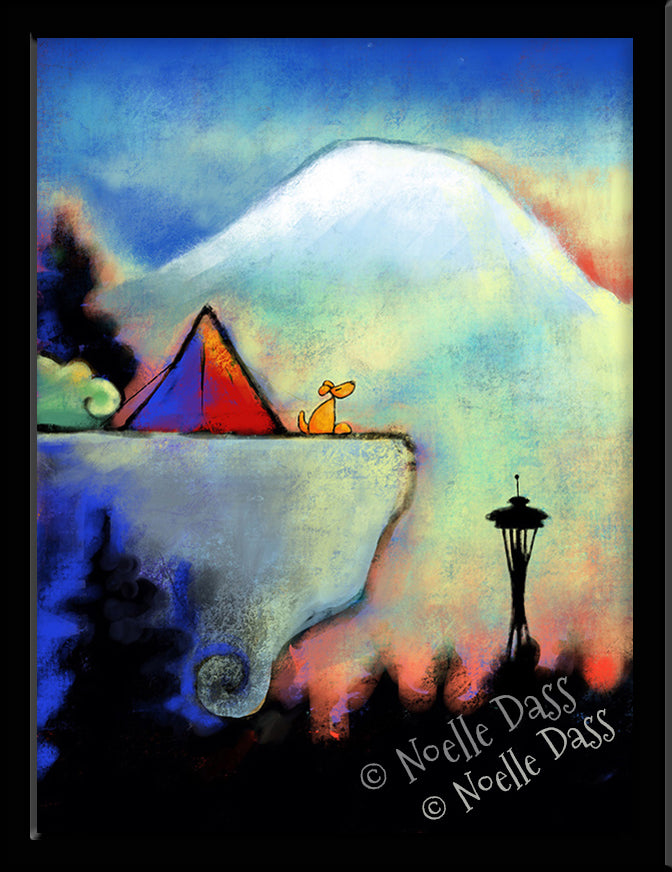 Bliss Paper / 6x8 / Framed