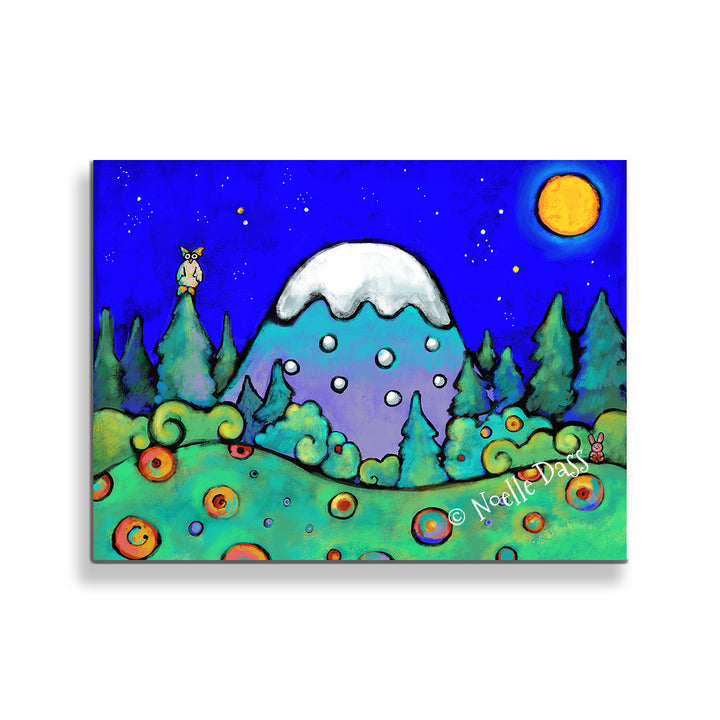 The Mountains are Calling and I Must Go Canvas / 11x14 / Unframed