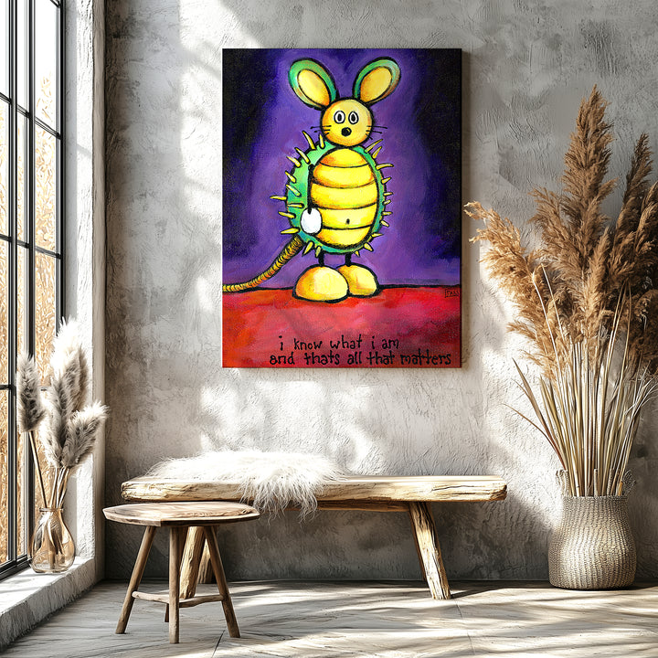 I know what I am and thats all that matters! Paper / 16x20 / Unframed