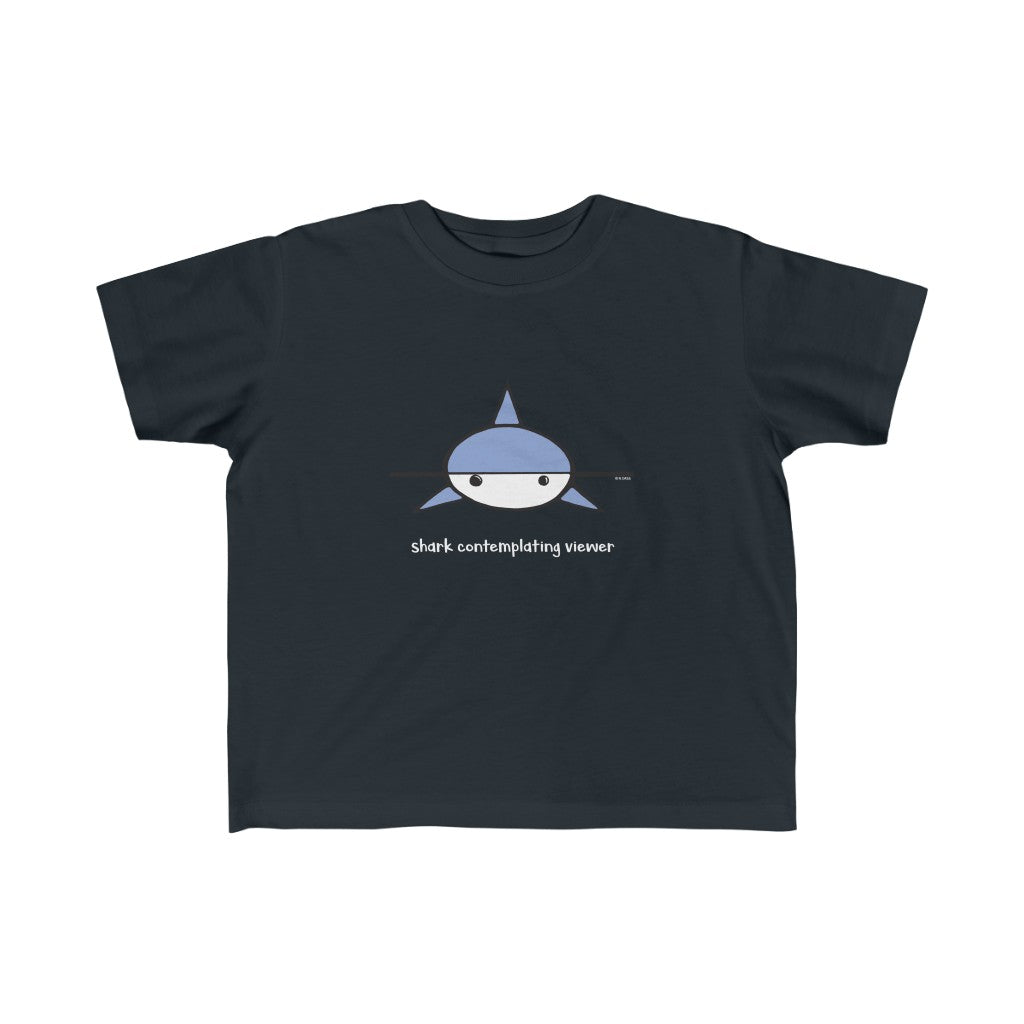 Shark Contemplating Viewer Sizes 2T to 6T T-Shirt