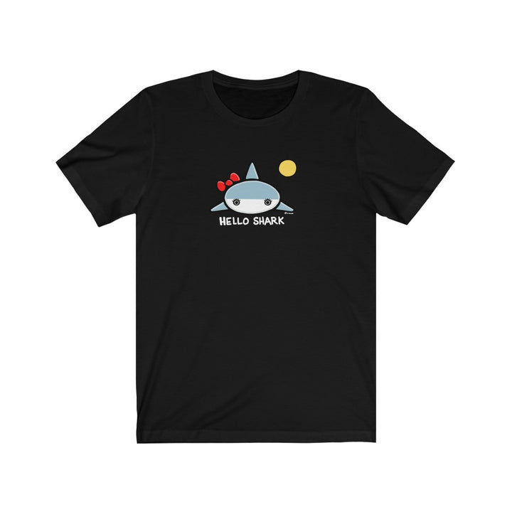 Hello Shark Unisex Soft Cotton T-Shirt