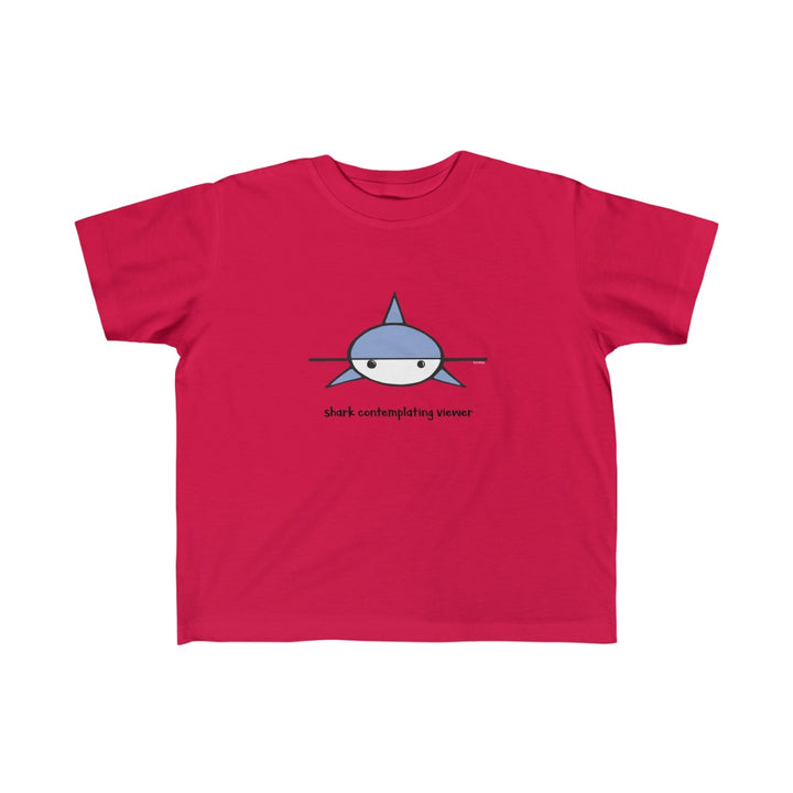 Shark Contemplating Viewer Sizes 2T to 6T T-Shirt