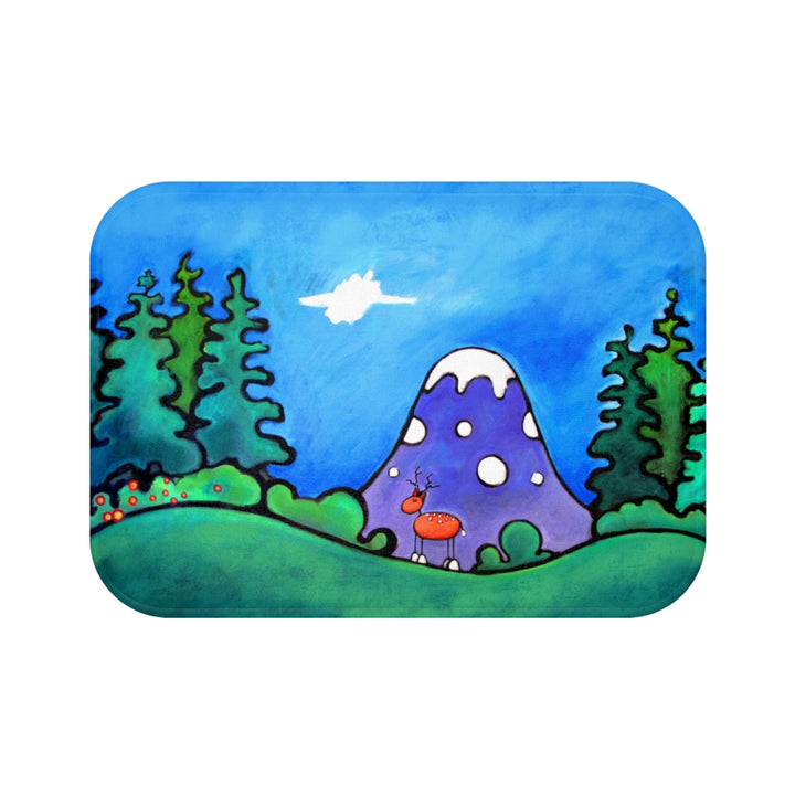 Mountain View Plush Bath Mat