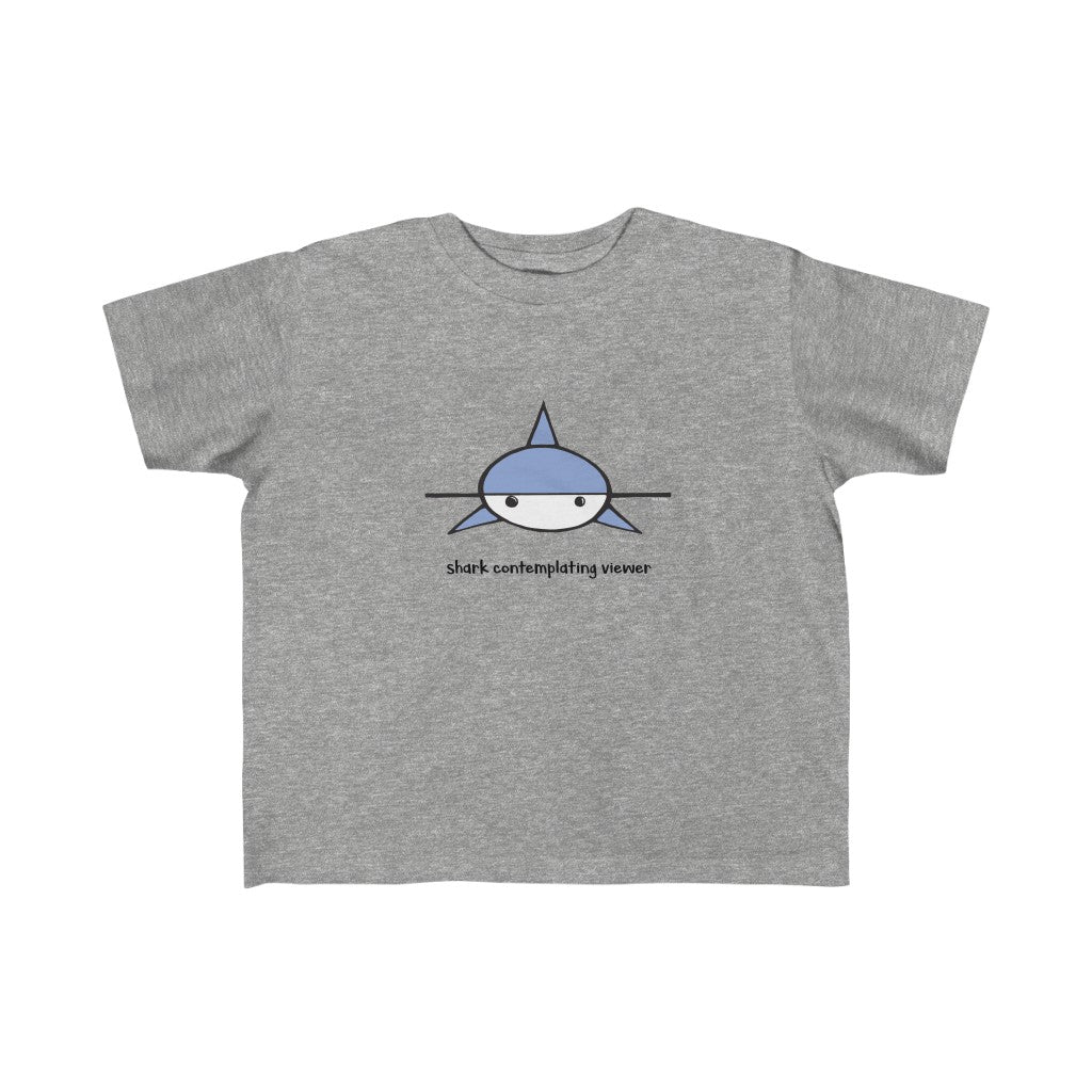 Shark Contemplating Viewer Sizes 2T to 6T T-Shirt