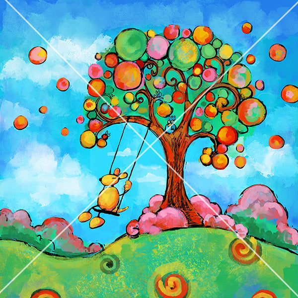 Custom digital paintings with your pets | printed on canvas | ready to hang | Free shipping