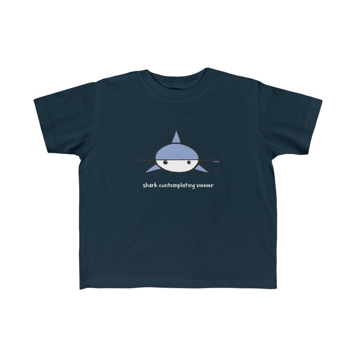 Shark Contemplating Viewer Sizes 2T to 6T T-Shirt