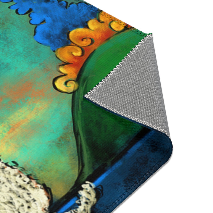 Friendship Dog and Cat Chenille Area Rugs | Doggie Lama