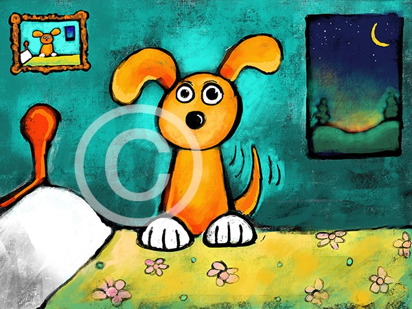 Custom digital paintings with your pets | printed on canvas | ready to hang | Free shipping