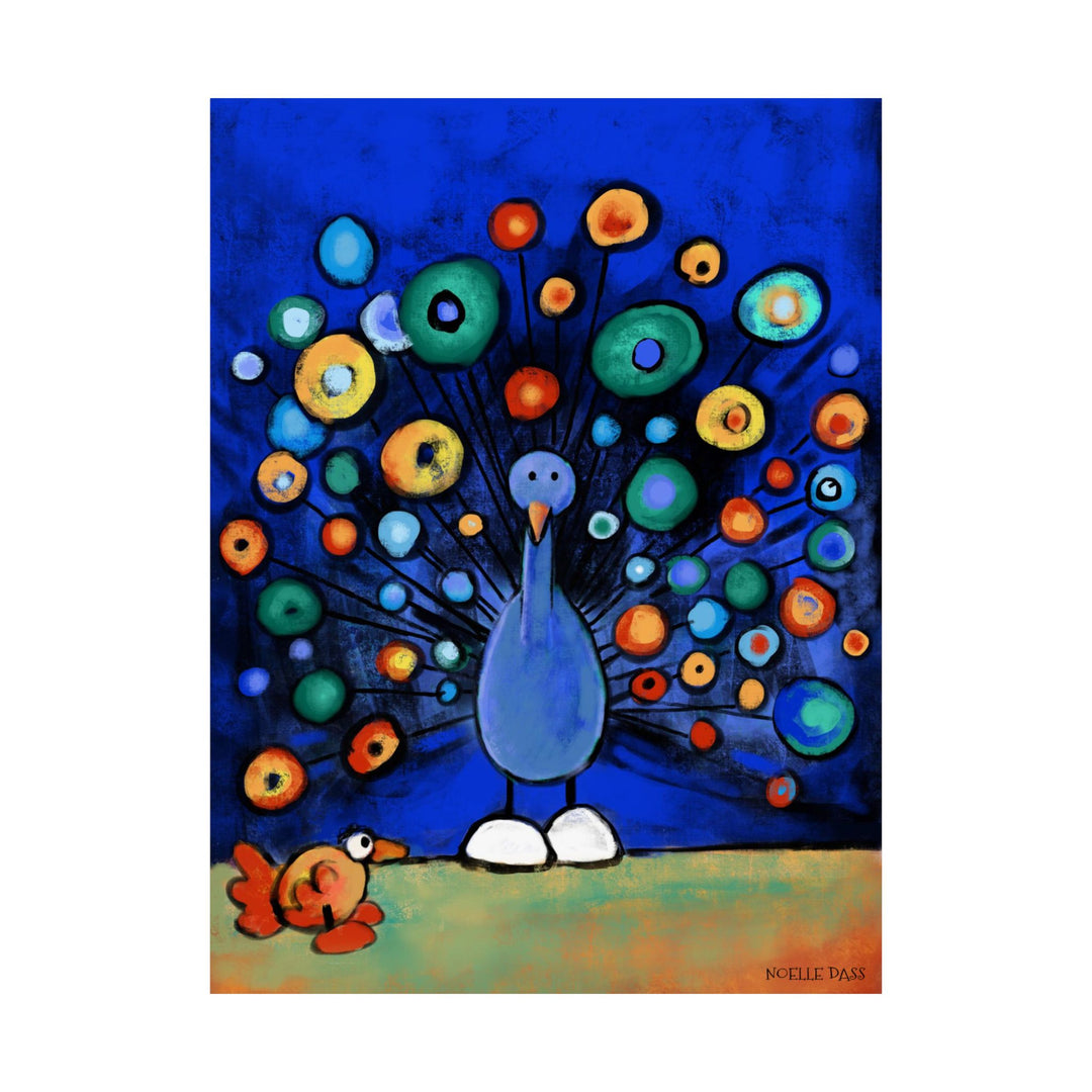 Peacock Premium Matte vertical posters