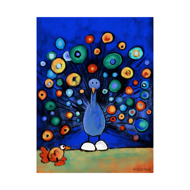 Peacock Premium Matte vertical posters