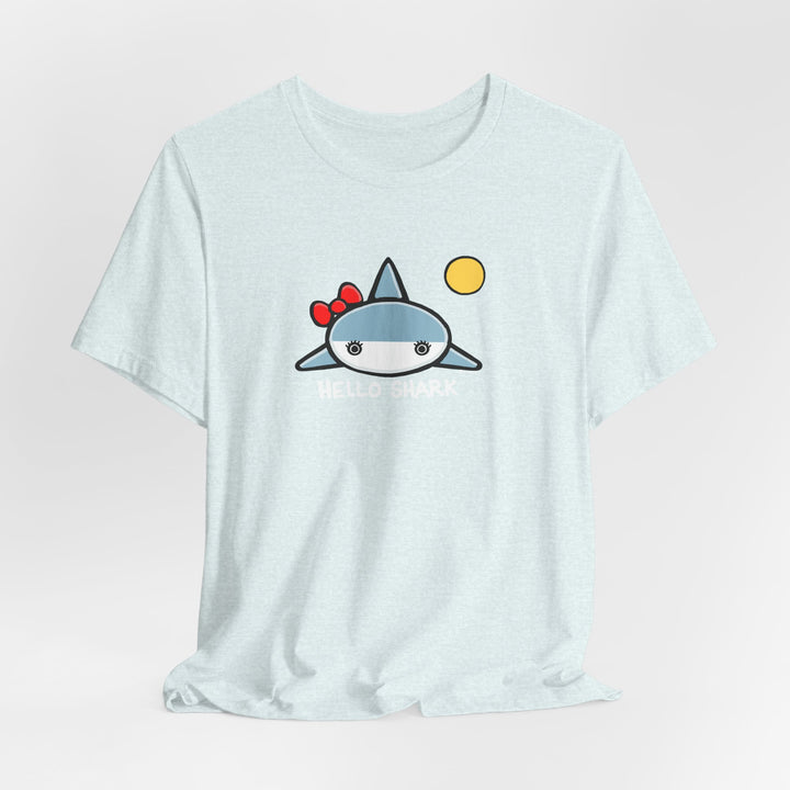 Hello Shark Unisex Soft Cotton T-Shirt