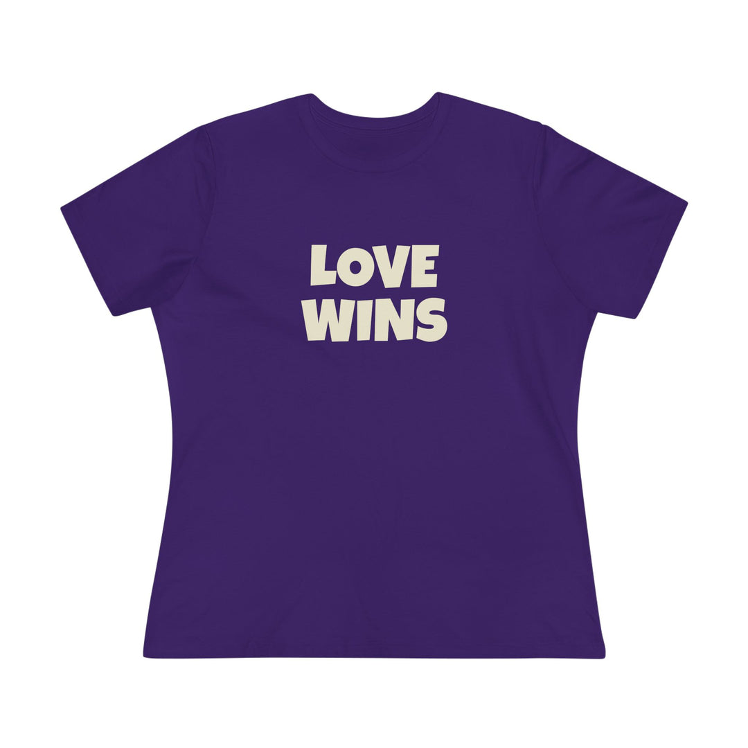 LOVE WINS Women's Relaxed Fit T-Shirt