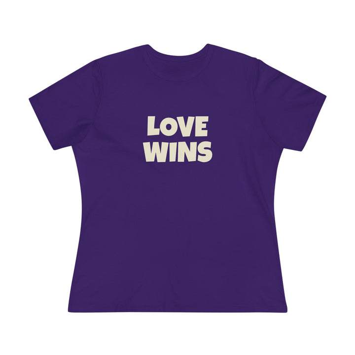 LOVE WINS Women's Relaxed Fit T-Shirt