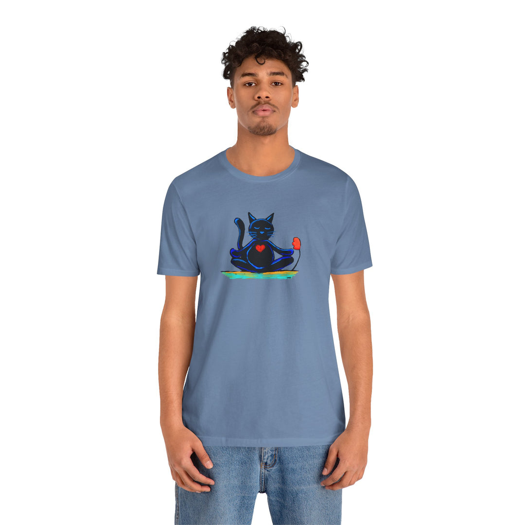 Cat Zen Unisex Jersey Short Sleeve Tee