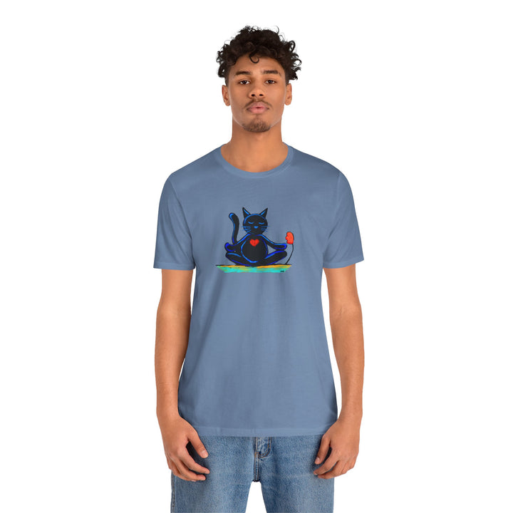 Cat Zen Unisex Jersey Short Sleeve Tee