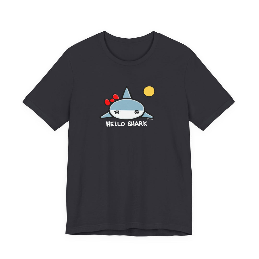 Hello Shark Unisex Soft Cotton T-Shirt