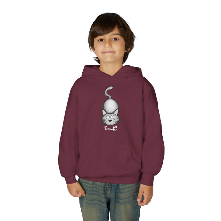 Cat Treat Youth Heavy Blend Hoody