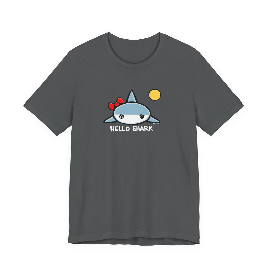 Hello Shark Unisex Soft Cotton T-Shirt