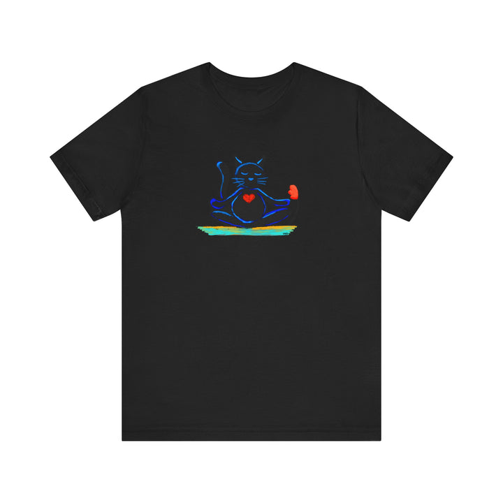 Cat Zen Unisex Jersey Short Sleeve Tee