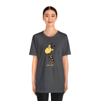 Aim High Giraffe Unisex Soft Cotton T-Shirt