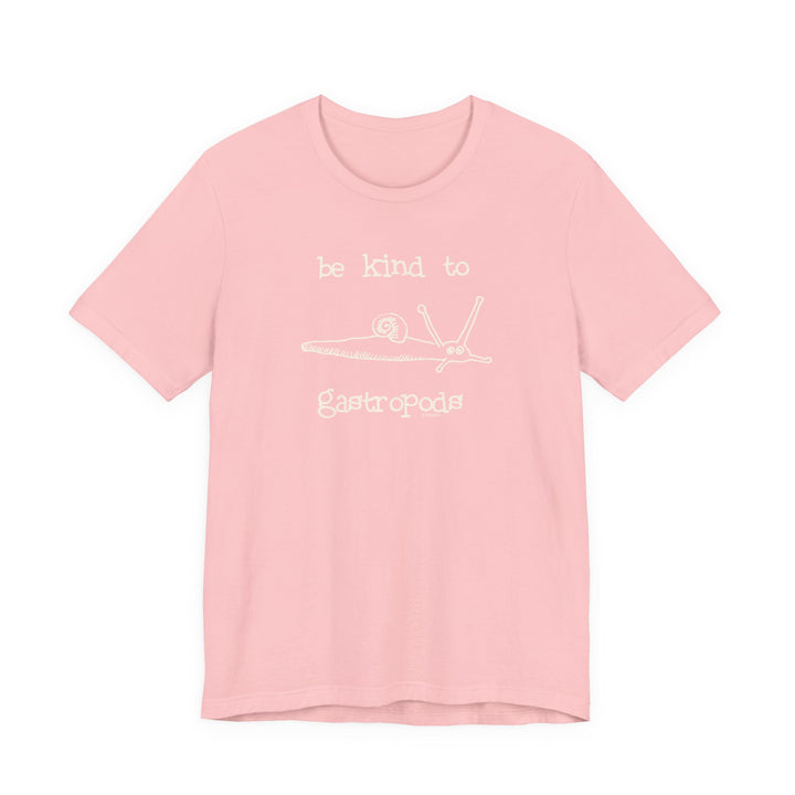 Be Kind to Gastropods Unisex Soft Cotton T-Shirt