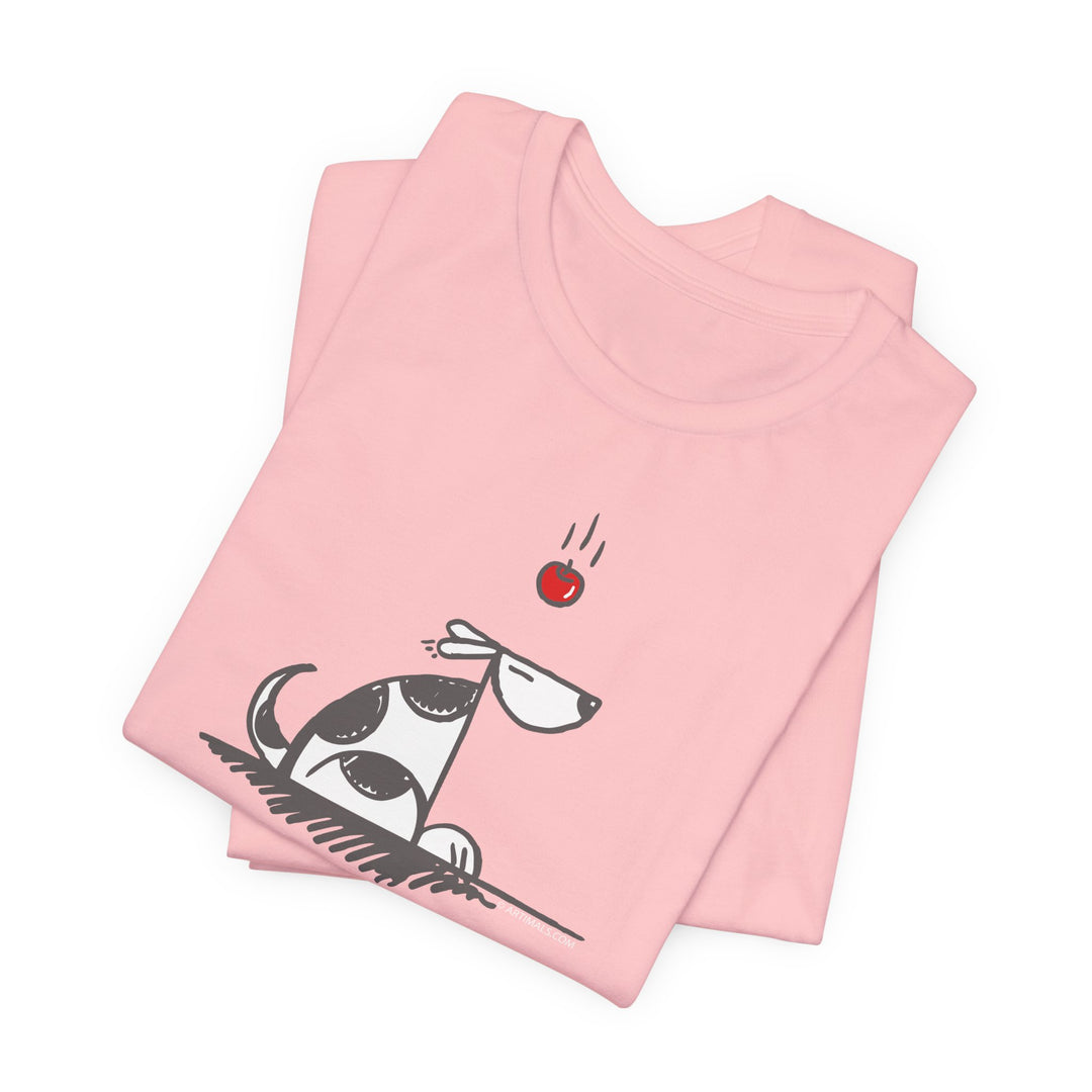 Newtons Dog Unisex Soft Cotton T-Shirt
