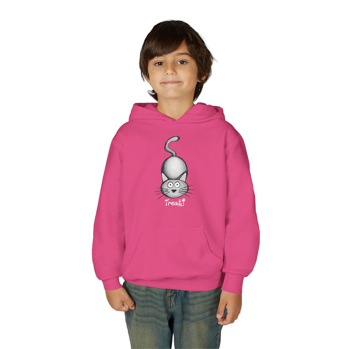 Cat Treat Youth Heavy Blend Hoody