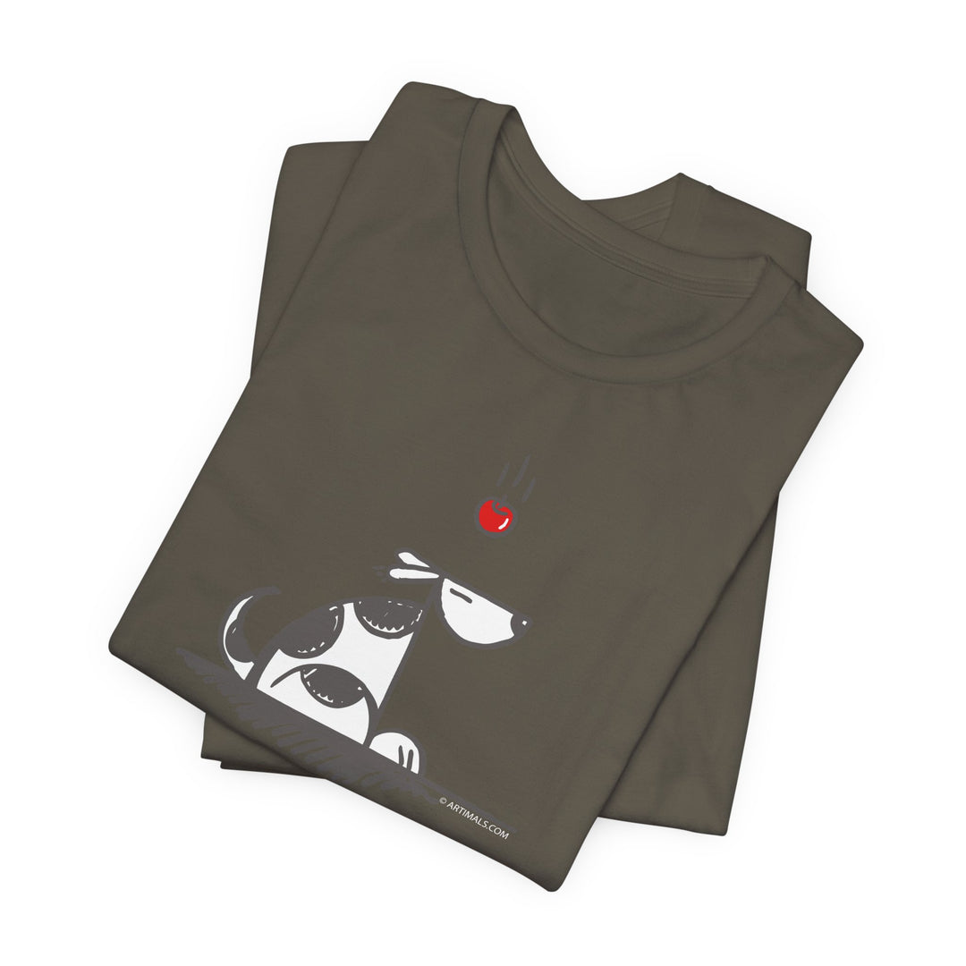Newtons Dog Unisex Soft Cotton T-Shirt