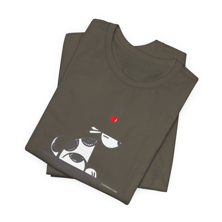 Newtons Dog Unisex Soft Cotton T-Shirt