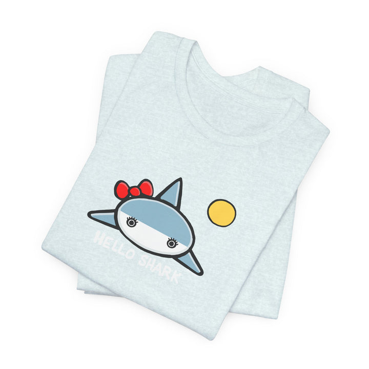 Hello Shark Unisex Soft Cotton T-Shirt