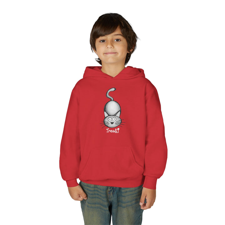 Cat Treat Youth Heavy Blend Hoody