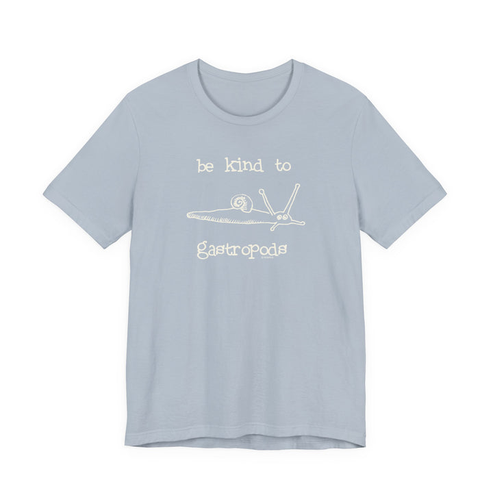Be Kind to Gastropods Unisex Soft Cotton T-Shirt