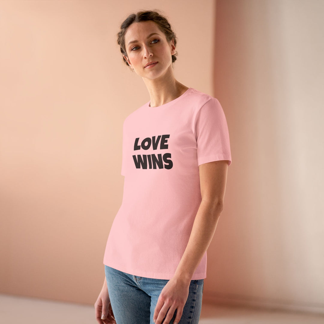 LOVE WINS Women's Relaxed Fit T-Shirt