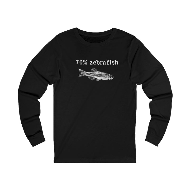 70% Zebrafish Unisex Jersey Long Sleeve Tee