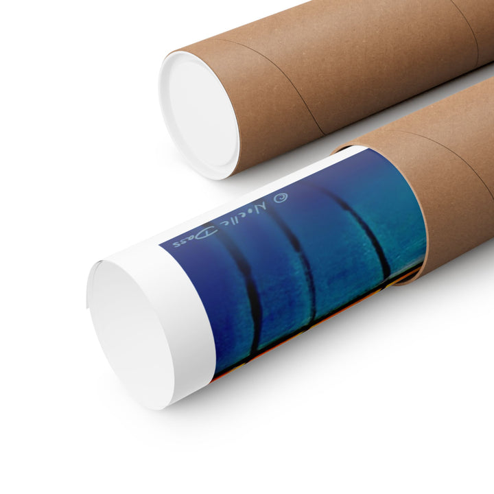 Laxy Birds Cabin Premium Matte vertical posters