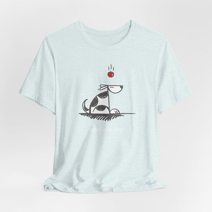 Newtons Dog Unisex Soft Cotton T-Shirt