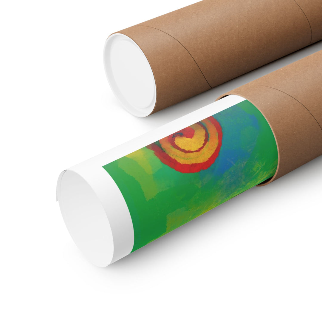 HAppiness Dog Swing  Premium Matte vertical posters