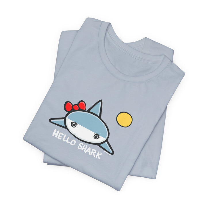 Hello Shark Unisex Soft Cotton T-Shirt