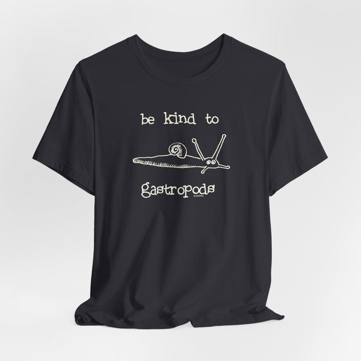 Be Kind to Gastropods Unisex Soft Cotton T-Shirt