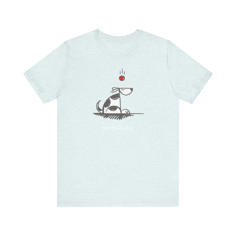 Newtons Dog Unisex Soft Cotton T-Shirt